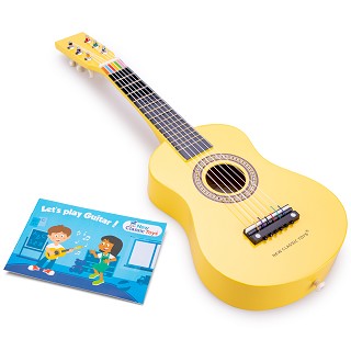 Toy guitar - yellow